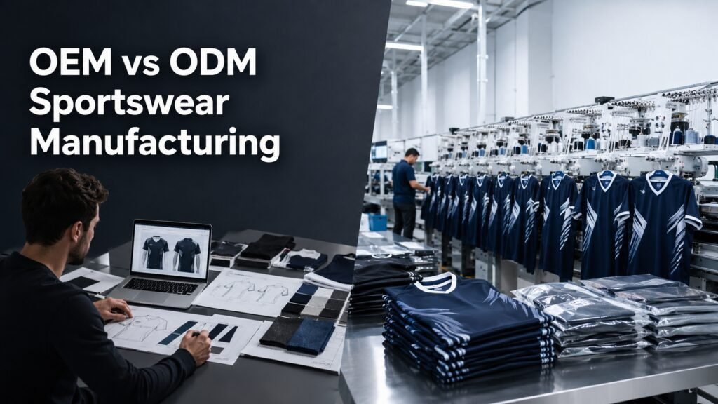 OEM and ODM sportswear manufacturing comparison
