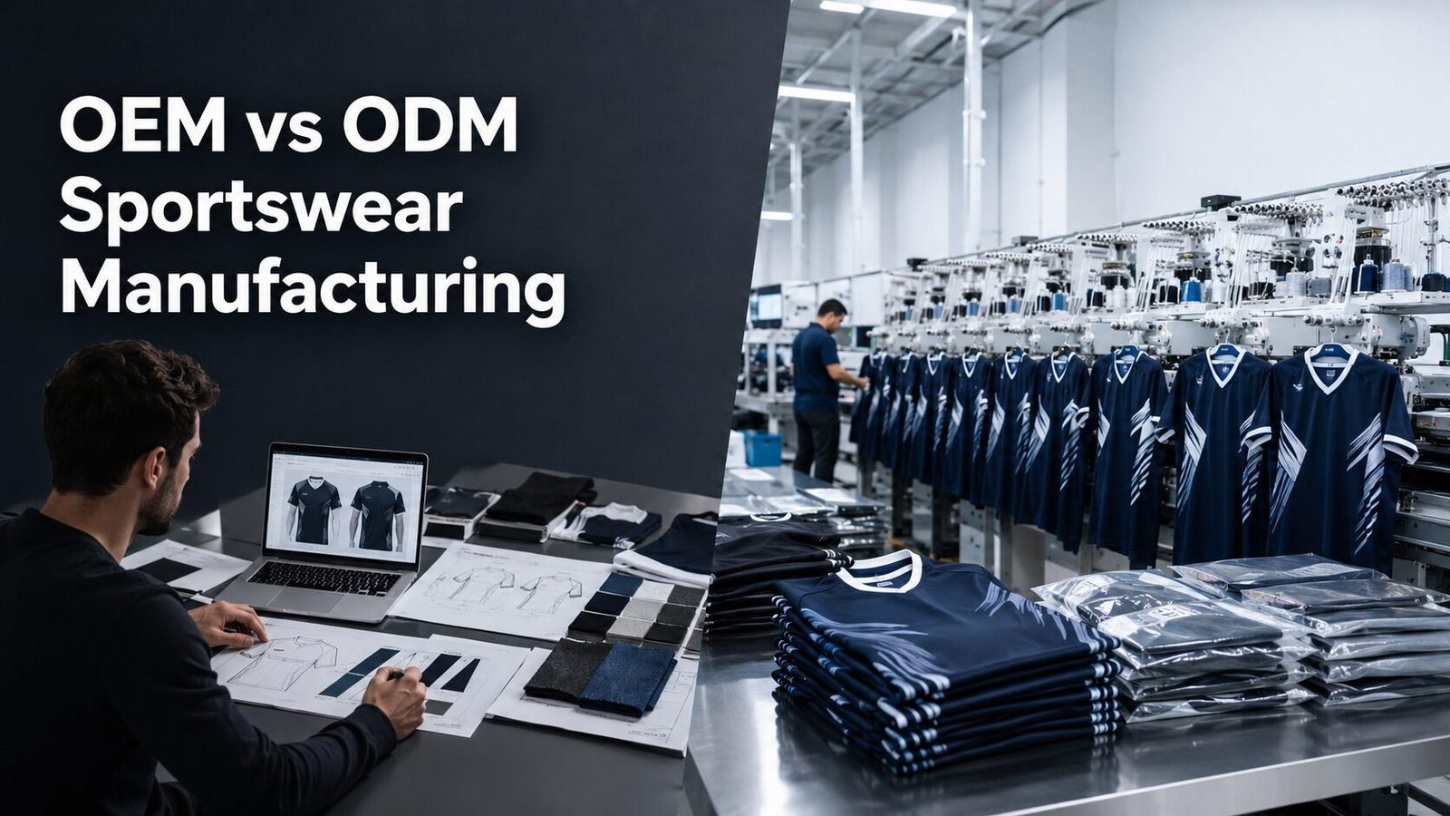 OEM and ODM sportswear manufacturing comparison