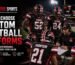 Custom football uniforms for a high school American football team featuring durable performance fabric, sublimated graphics, and professional team branding.